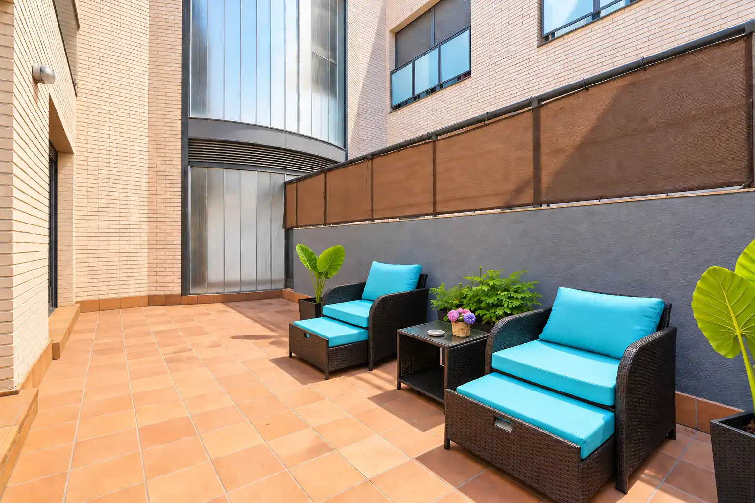 Terraza de Dúplex en venta en Calafell con Aire acondicionado, Calefacción y Parquet