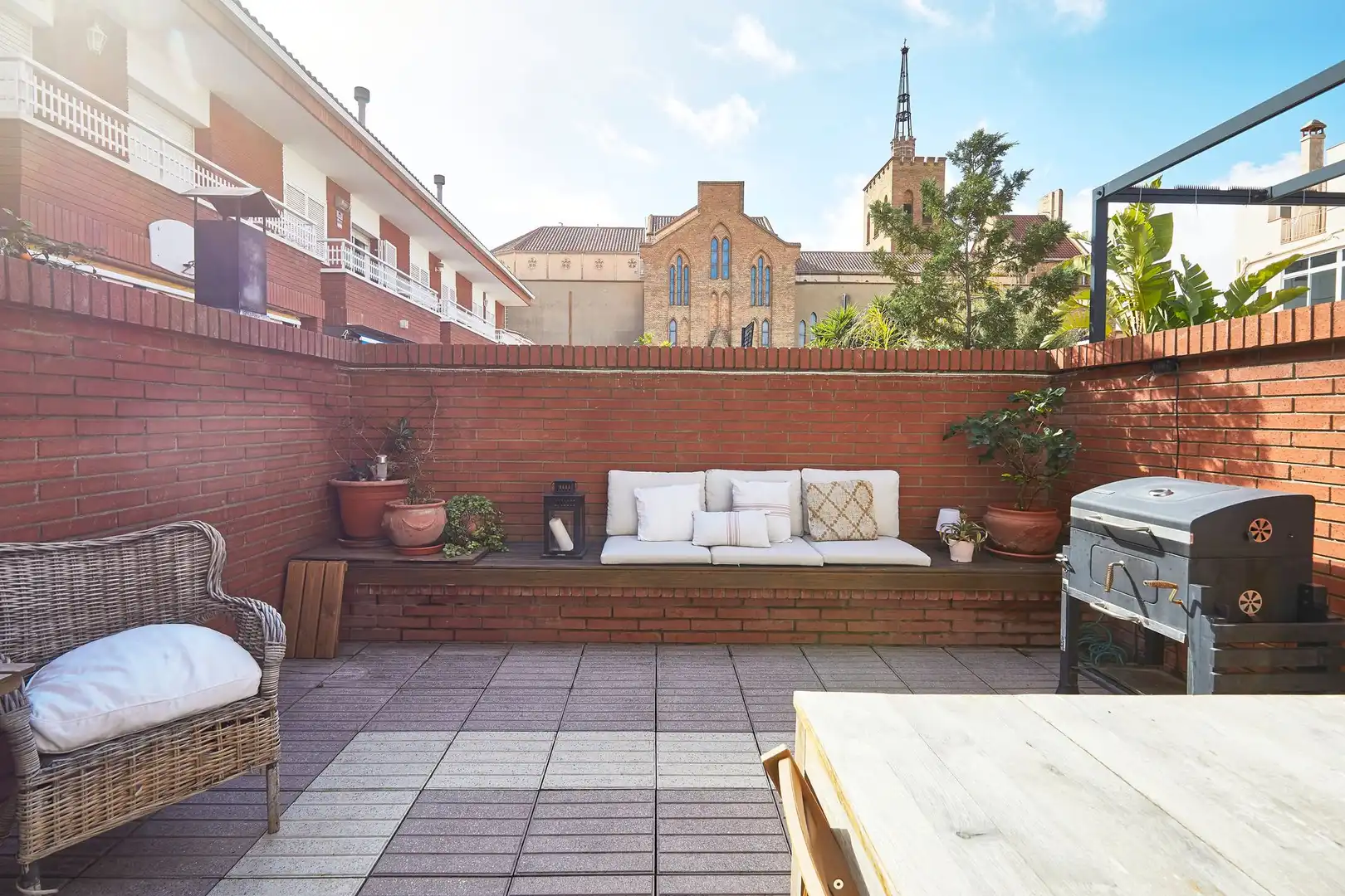 Terrace of Detached homes for sale in Badalona  with Air Conditioner, Heating and Terrace