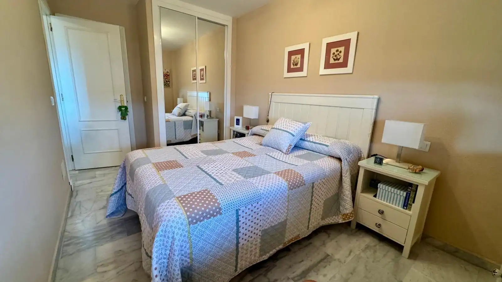 Bedroom of Flat for sale in Rincón de la Victoria  with Air Conditioner, Terrace and Community pool