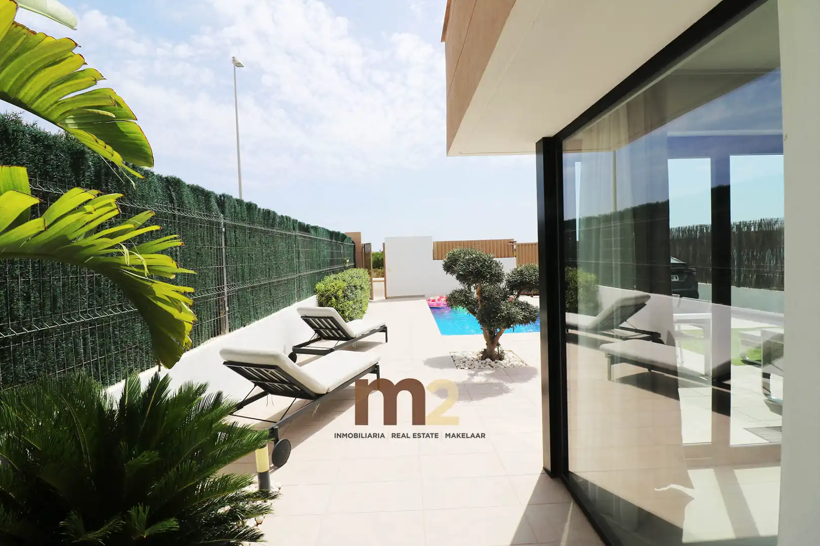 Terraza de Casa o chalet en venta en Guardamar del Segura con Aire acondicionado, Calefacción y Jardín privado