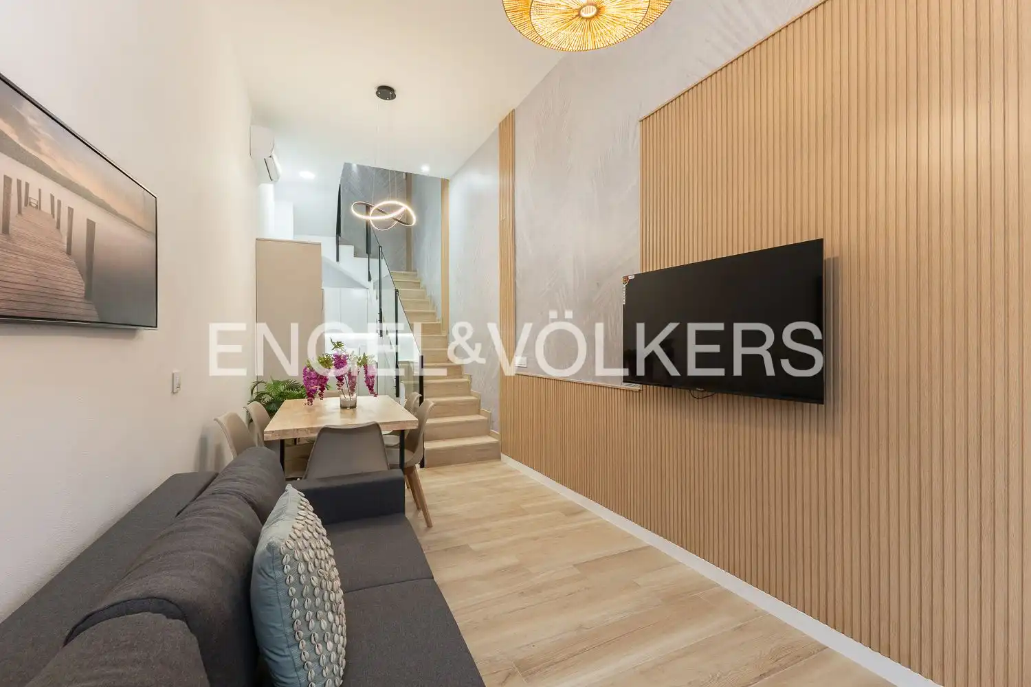 Living room of Houses for sale in Peñíscola / Peníscola  with Air Conditioner, Heating and Terrace