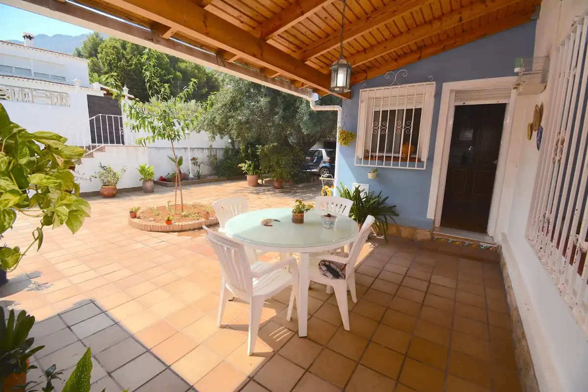 Terraza de Casa o chalet en venta en Dénia con Aire acondicionado, Calefacción y Jardín privado