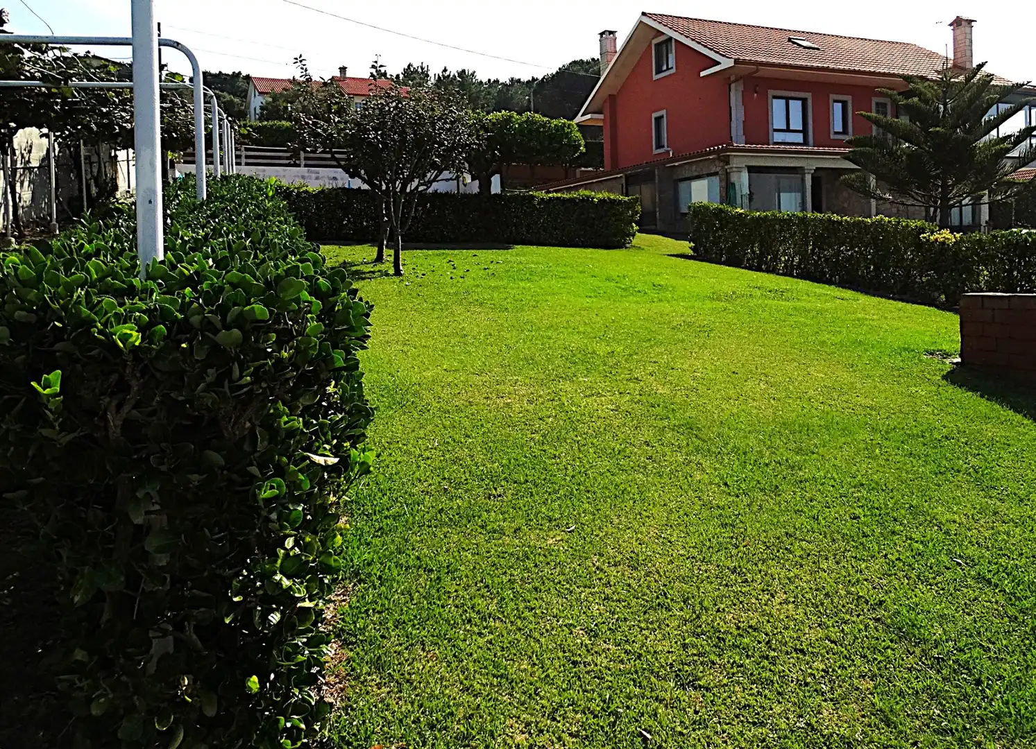 Jardí de Casa o xalet en venda en Valdoviño amb Calefacció, Jardí privat i Parquet
