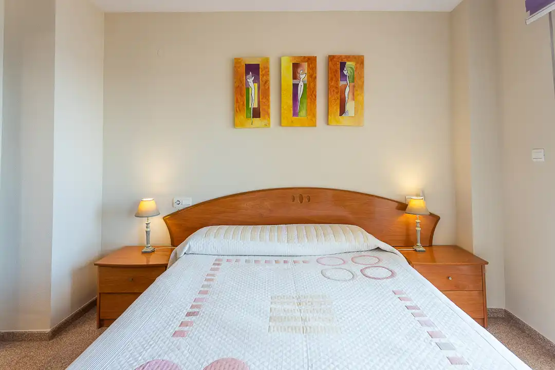 Bedroom of Flat for rent in El Campello  with Air Conditioner, Heating and Terrace