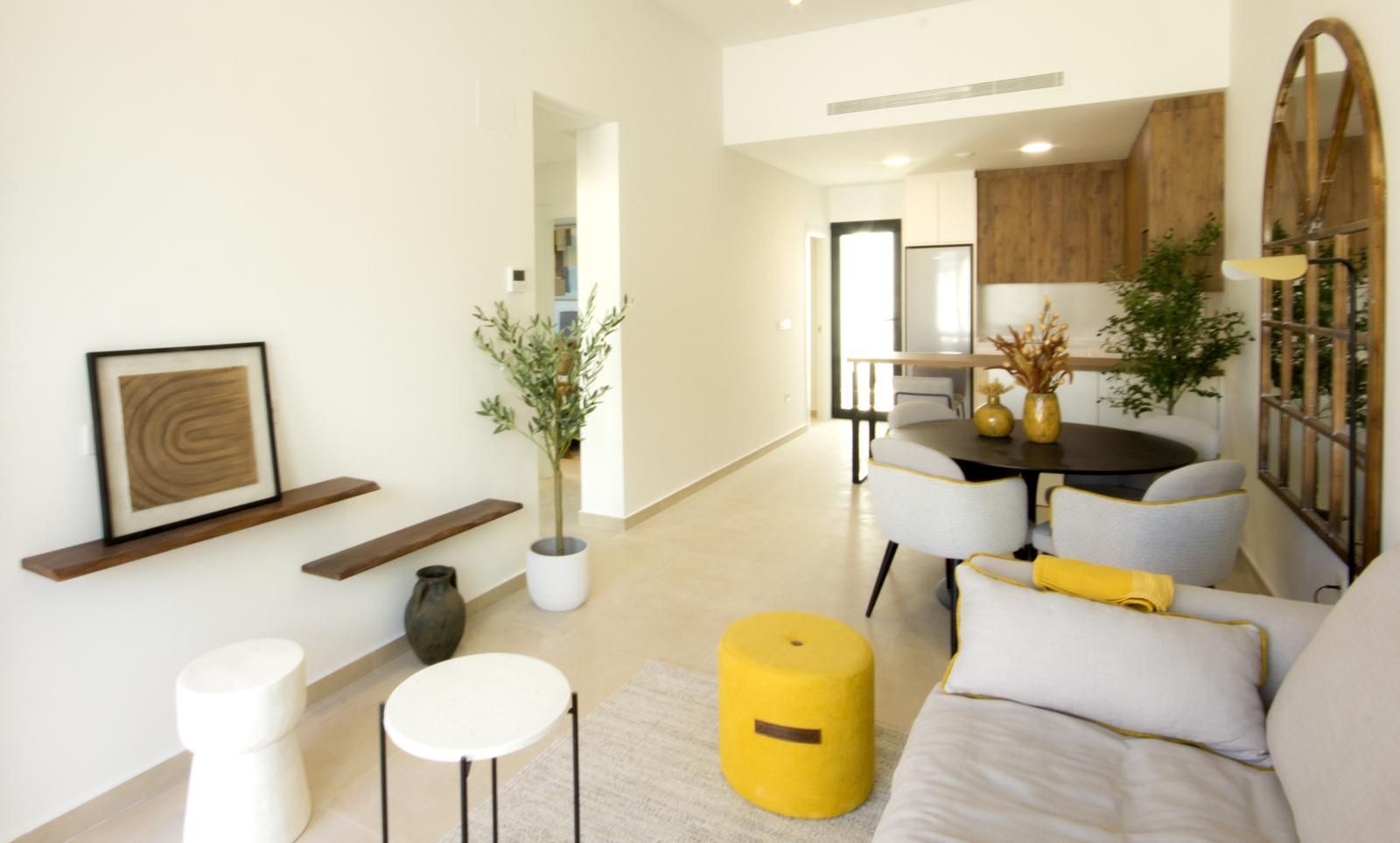 Sala d'estar de Casa o xalet en venda en San Fulgencio amb Jardí privat, Terrassa i Piscina comunitària