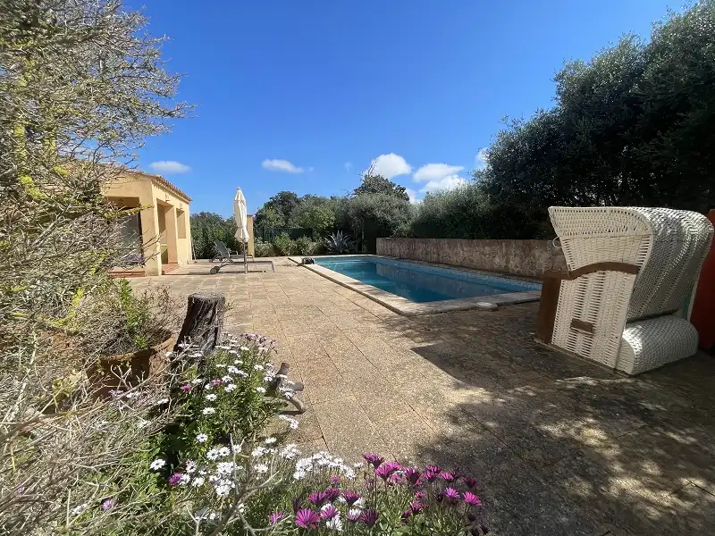 Piscina de Casa o xalet en venda en Porreres amb Calefacció, Jardí privat i Terrassa