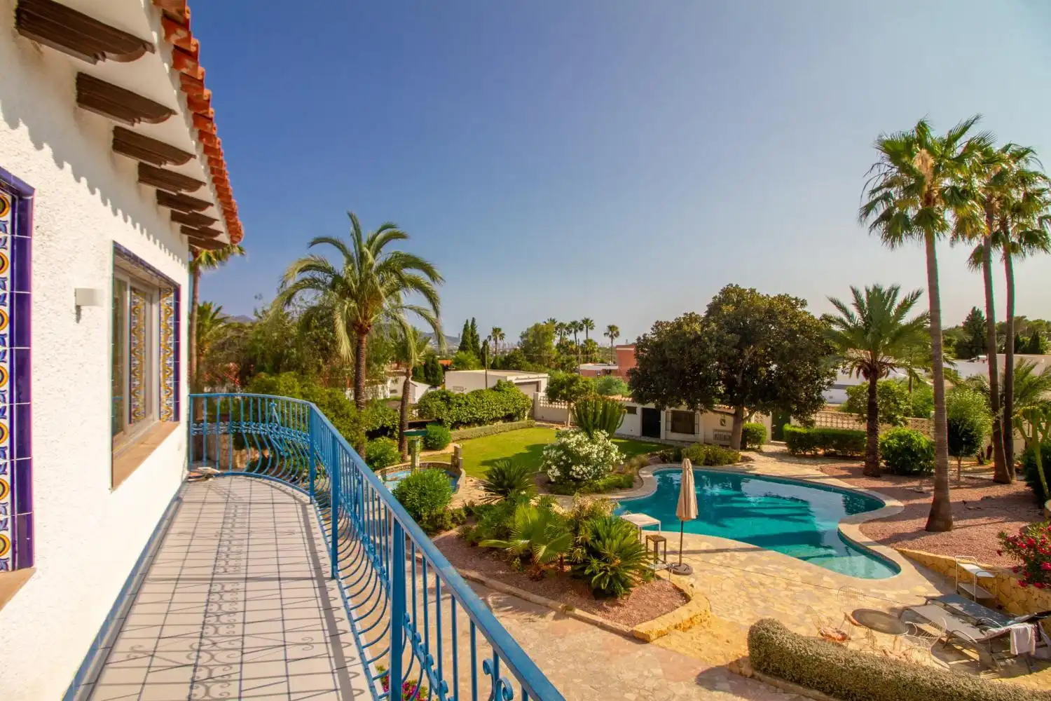 Garden of Houses for sale in L'Alfàs del Pi  with Swimming Pool