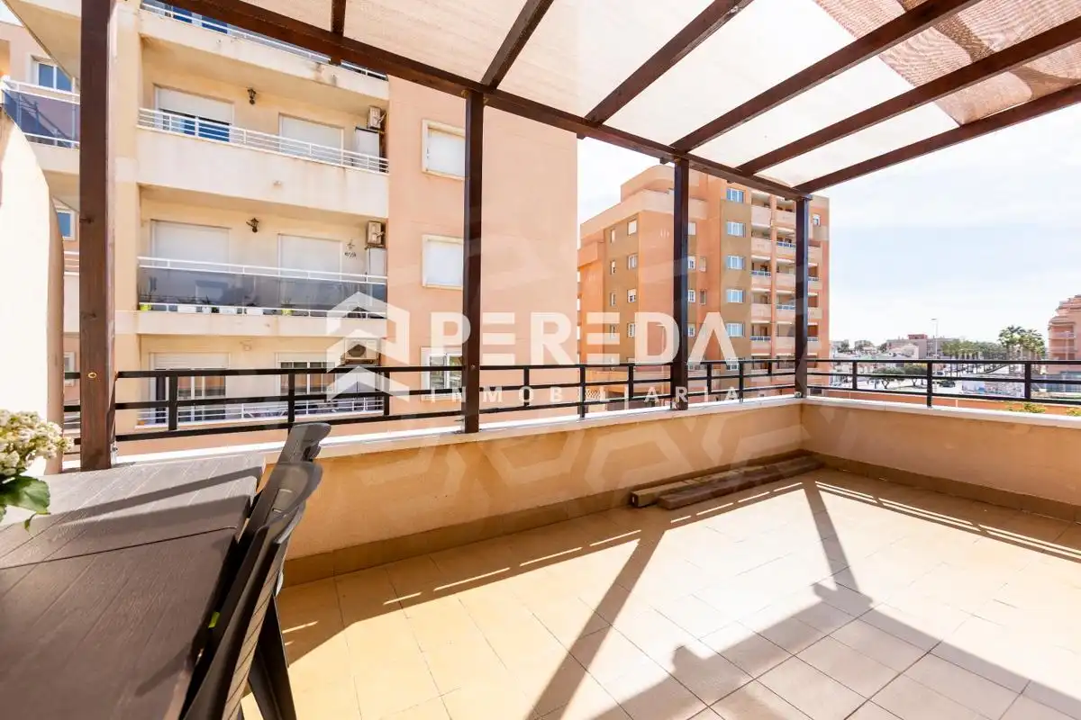 Terrace of Apartments for sale in Roquetas de Mar  with Air Conditioner and Terrace