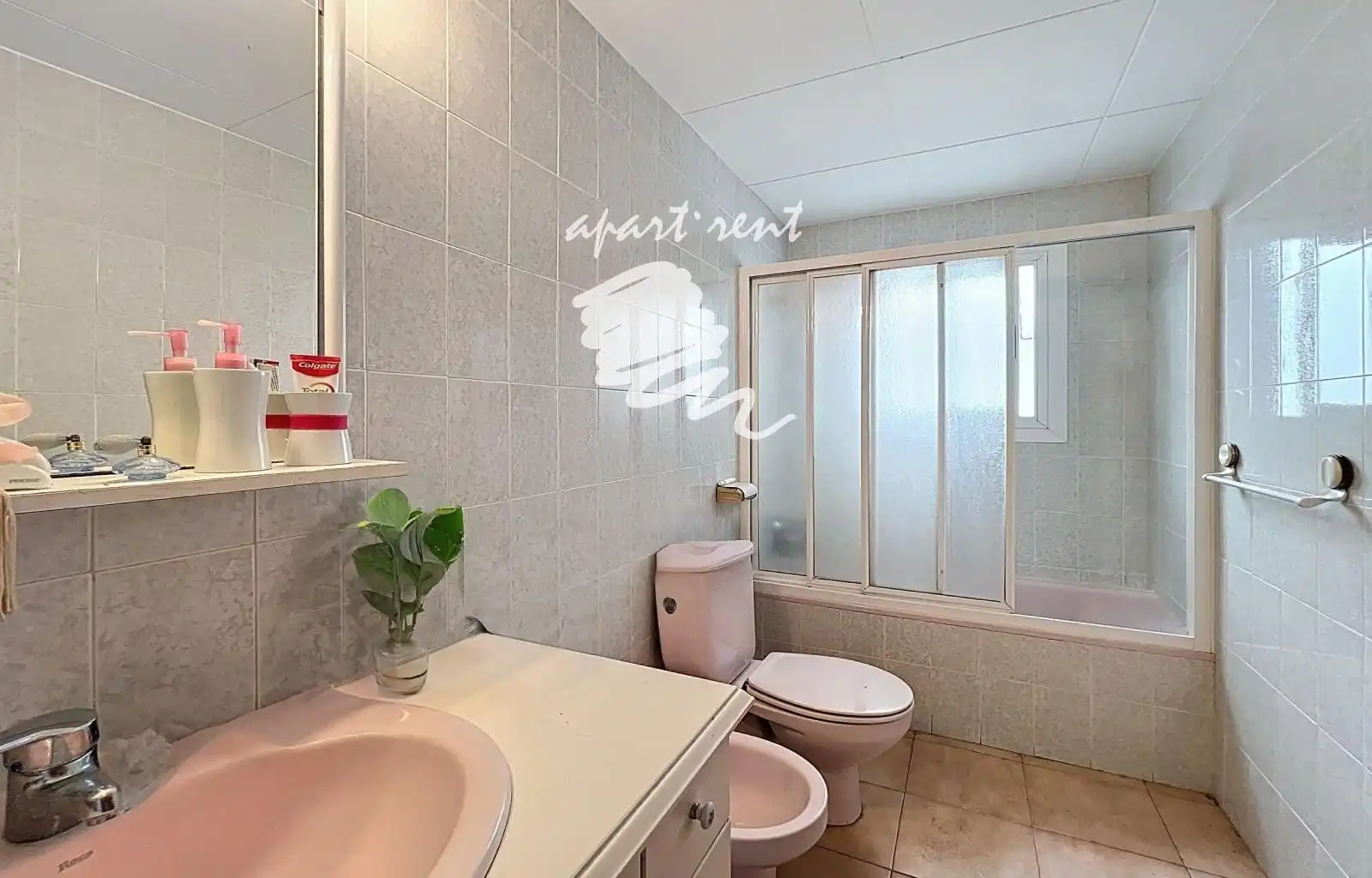 Bathroom of Flat for sale in Roses  with Terrace, Storage room and Furnished
