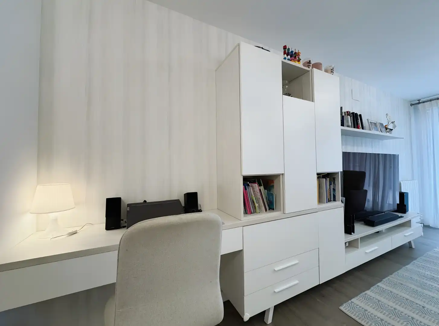Sala de estar de Piso en venta en Urduliz con Calefacción, Parquet y Terraza