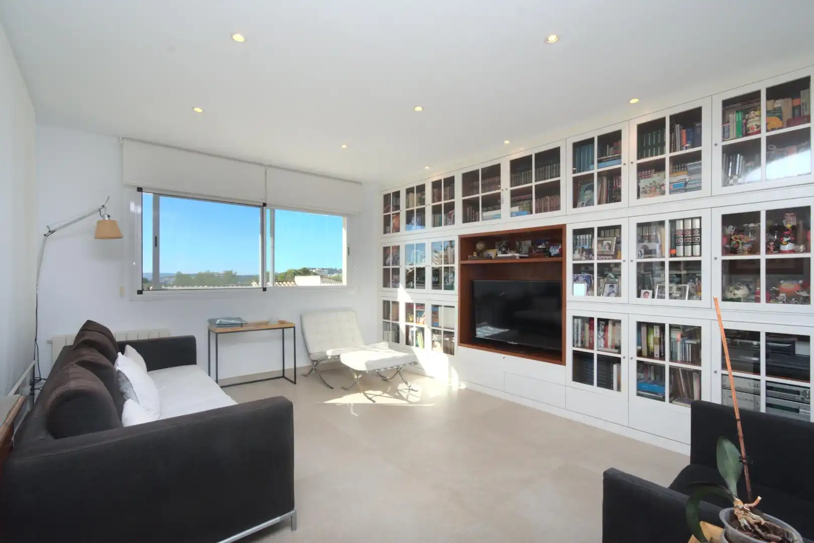 Sala de estar de Planta baja en venta en  Palma de Mallorca con Aire acondicionado, Calefacción y Jardín privado