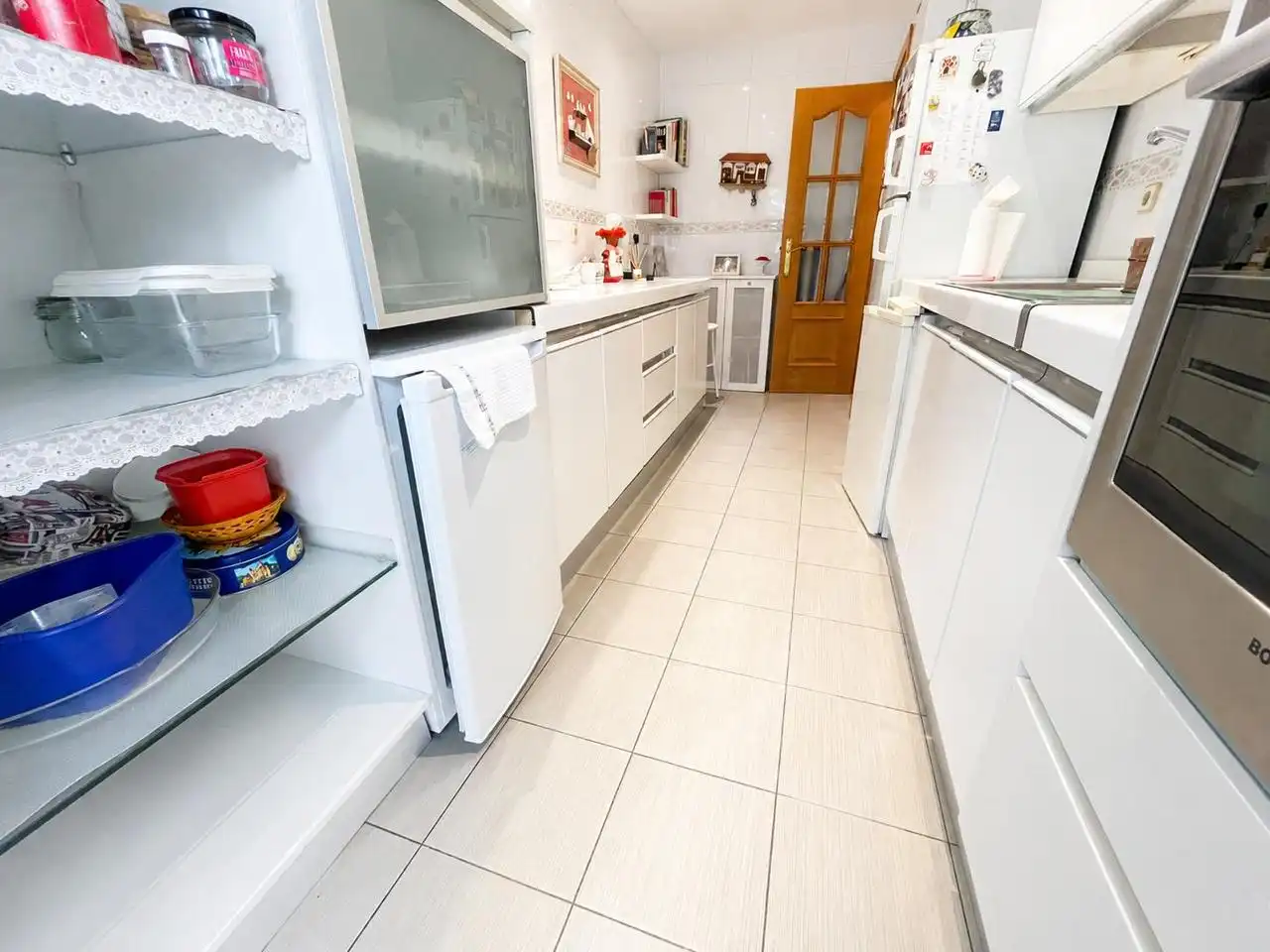 Cocina de Piso en venta en Madrid con Calefacción, Jardín privado y Parquet