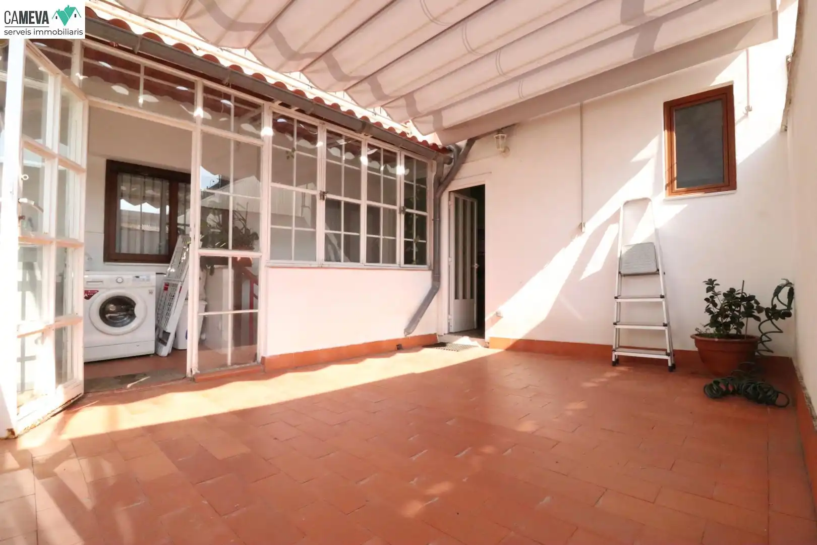 Terrace of Flat for sale in Sabadell  with Heating, Parquet flooring and Terrace