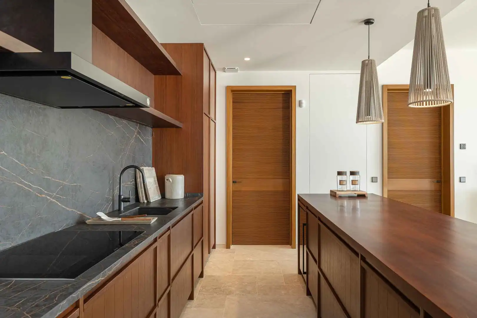 Cocina de Casa o chalet en venta en Casares con Aire acondicionado, Jardín privado y Terraza