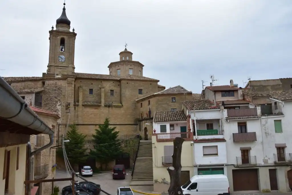 Vista exterior de Casa adosada en venta en Valjunquera con Terraza, Trastero y Amueblado