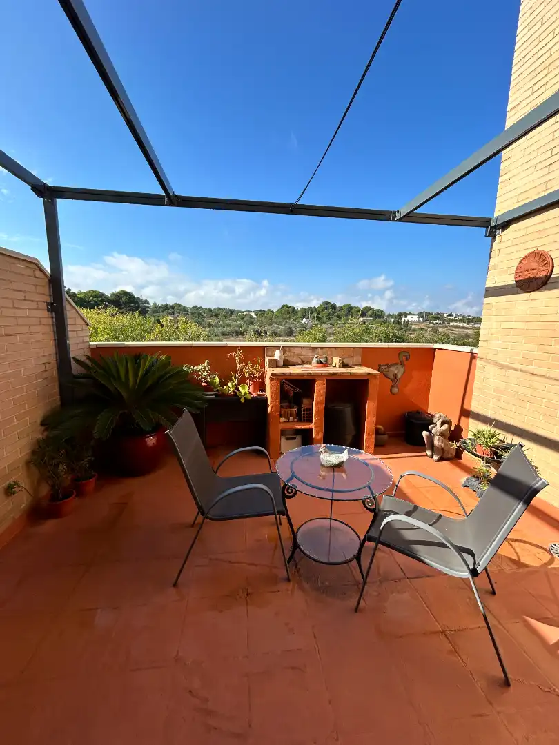 Terraza de Piso de alquiler en Centro  