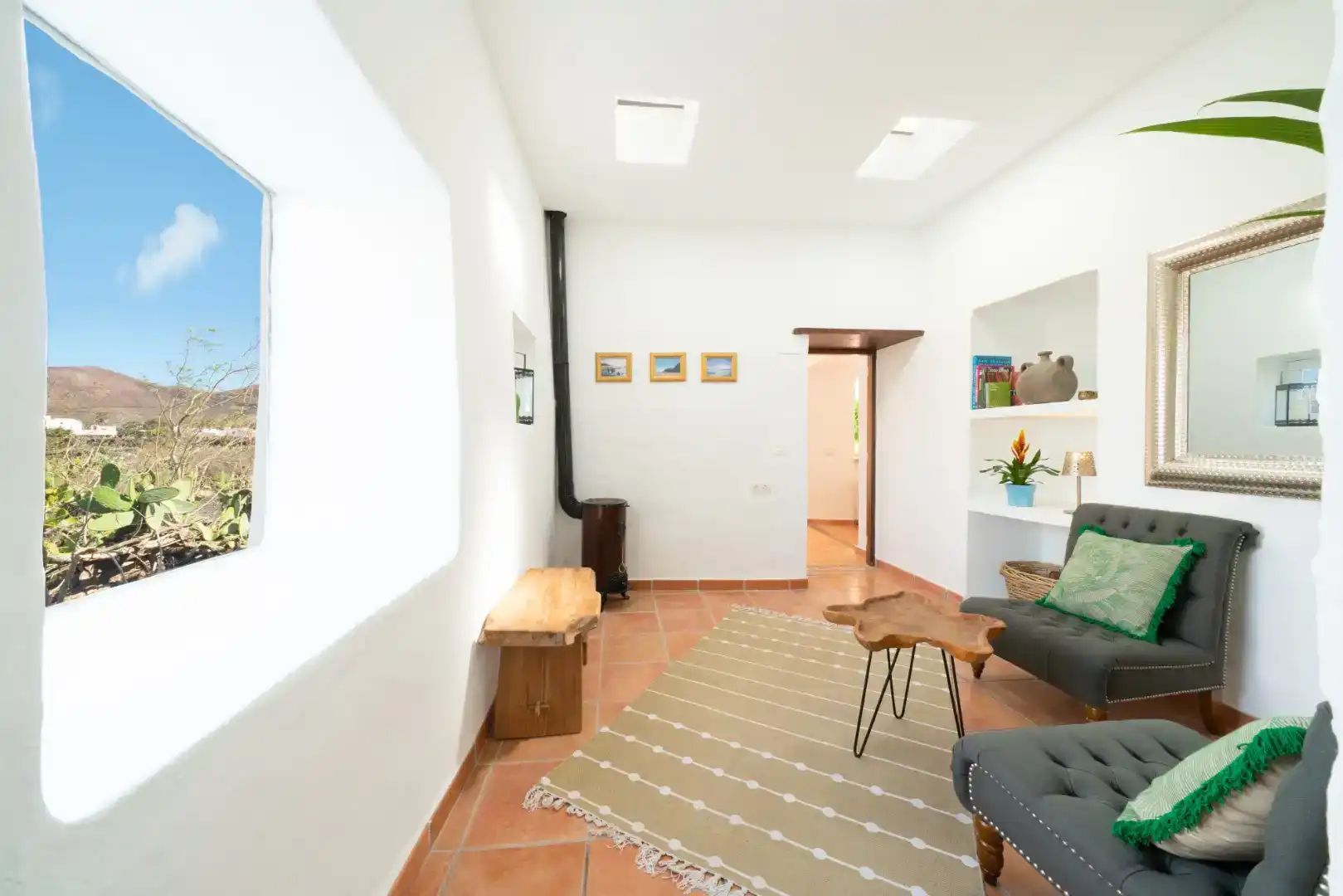 Sala de estar de Finca rústica en venta en Teguise con Jardín privado, Horno y Lavadora