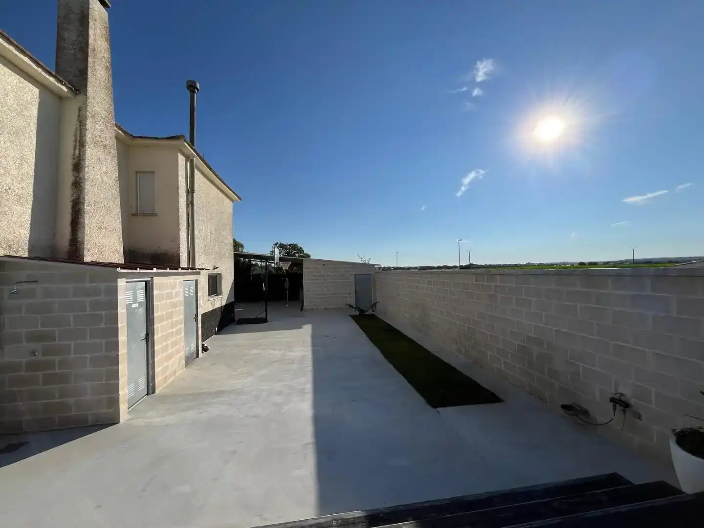 Terraza de Casa o chalet de alquiler en Calvarrasa de Abajo con Jardín privado, Piscina y Amueblado