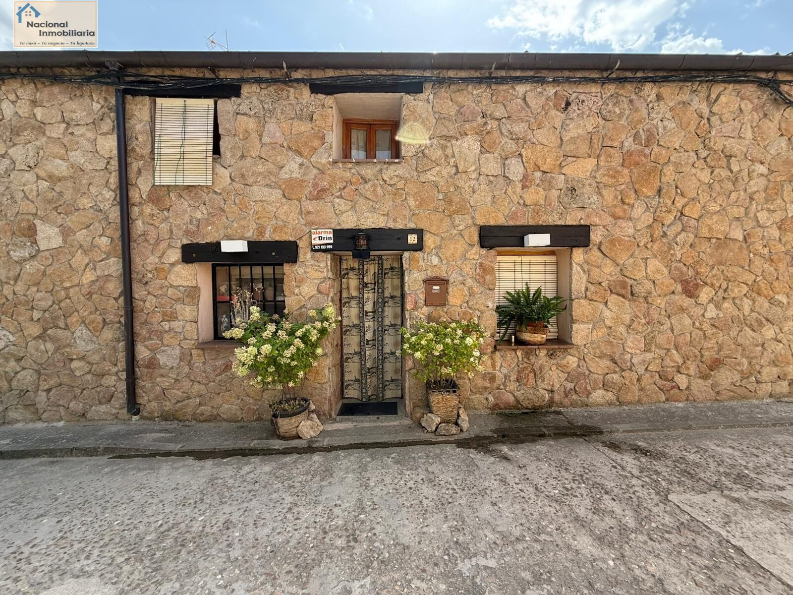 Exterior view of Flat for sale in Basardilla  with Heating, Storage room and Alarm