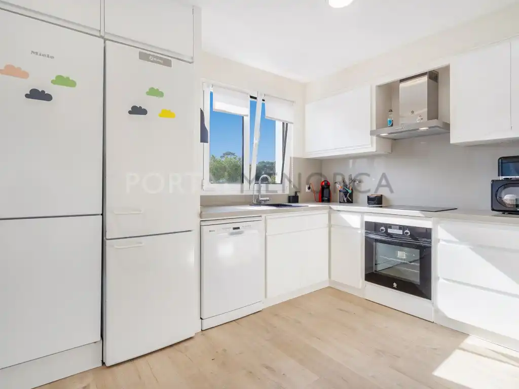 Küche von Haus oder Chalet zum Verkauf in Ciutadella de Menorca mit Klimaanlage, Privatgarten und Terrasse