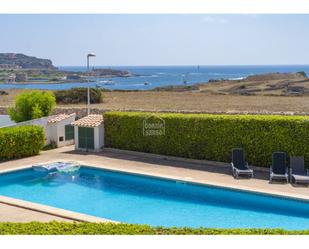 Swimming pool of House or chalet for sale in Es Castell  with Private garden, Terrace and Swimming Pool