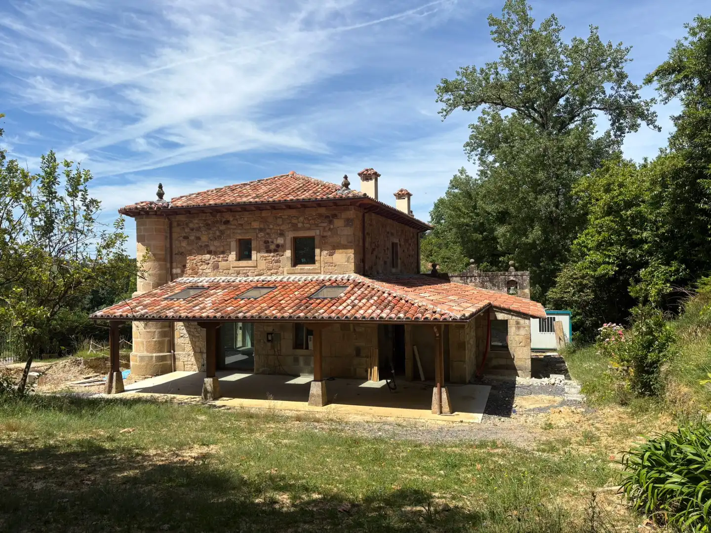 Vista exterior de Casa o chalet en venta en Ribamontán al Monte con Aire acondicionado, Calefacción y Jardín privado