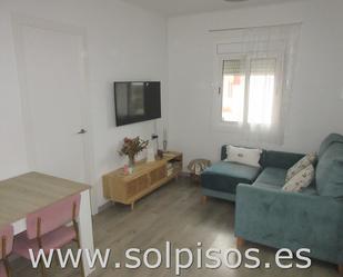 Living room of Flat for sale in El Prat de Llobregat  with Air Conditioner, Parquet flooring and Balcony