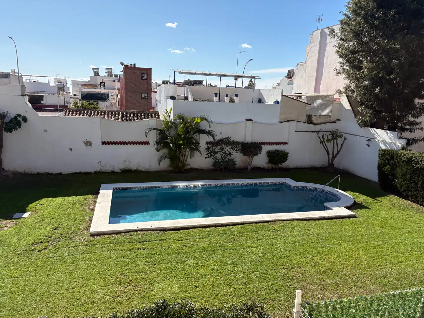 Schwimmbecken von Wohnung zur Miete in Málaga mit Gemeinschaftspool