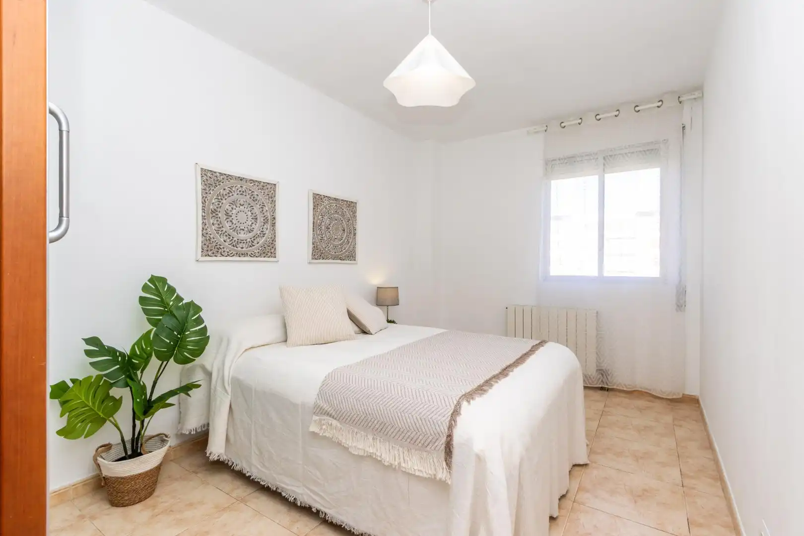Bedroom of Flat for sale in Terrassa  with Heating