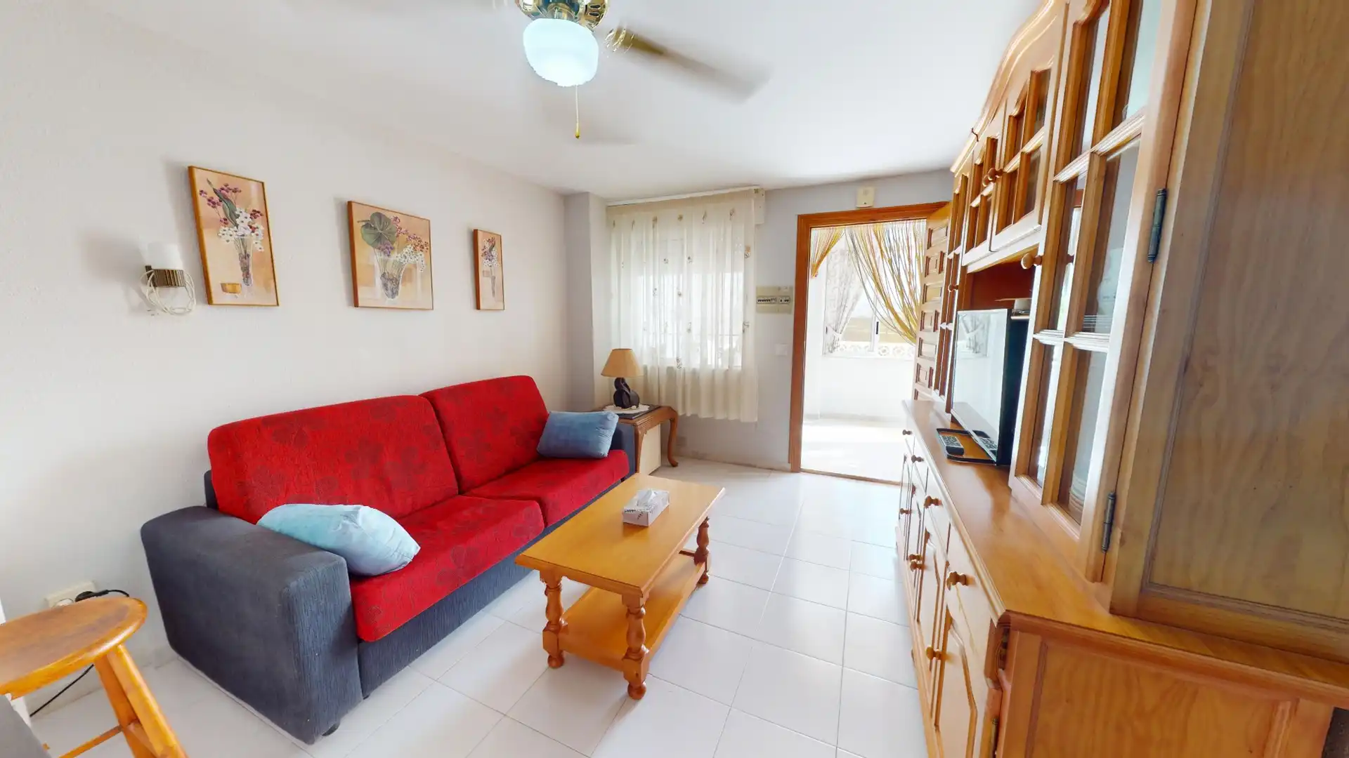 Sala d'estar de Casa o xalet en venda en San Javier amb Jardí privat, Terrassa i Traster