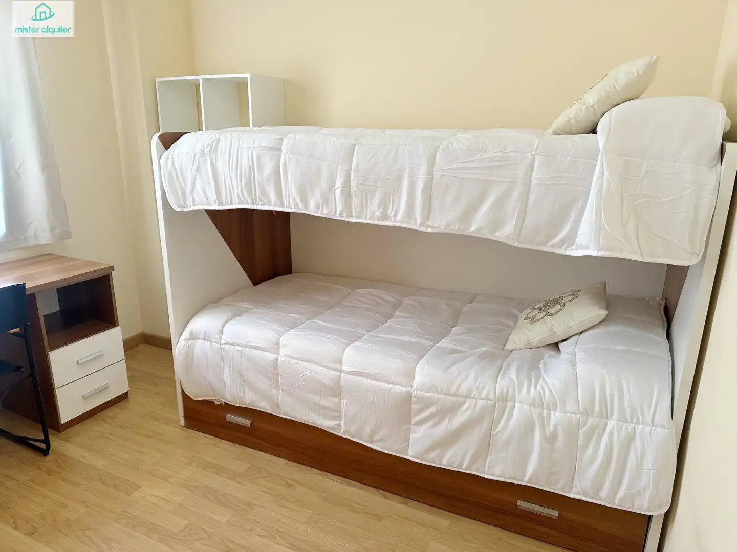Bedroom of Apartments for rent in El Campello  with Air Conditioner, Heating and Private garden
