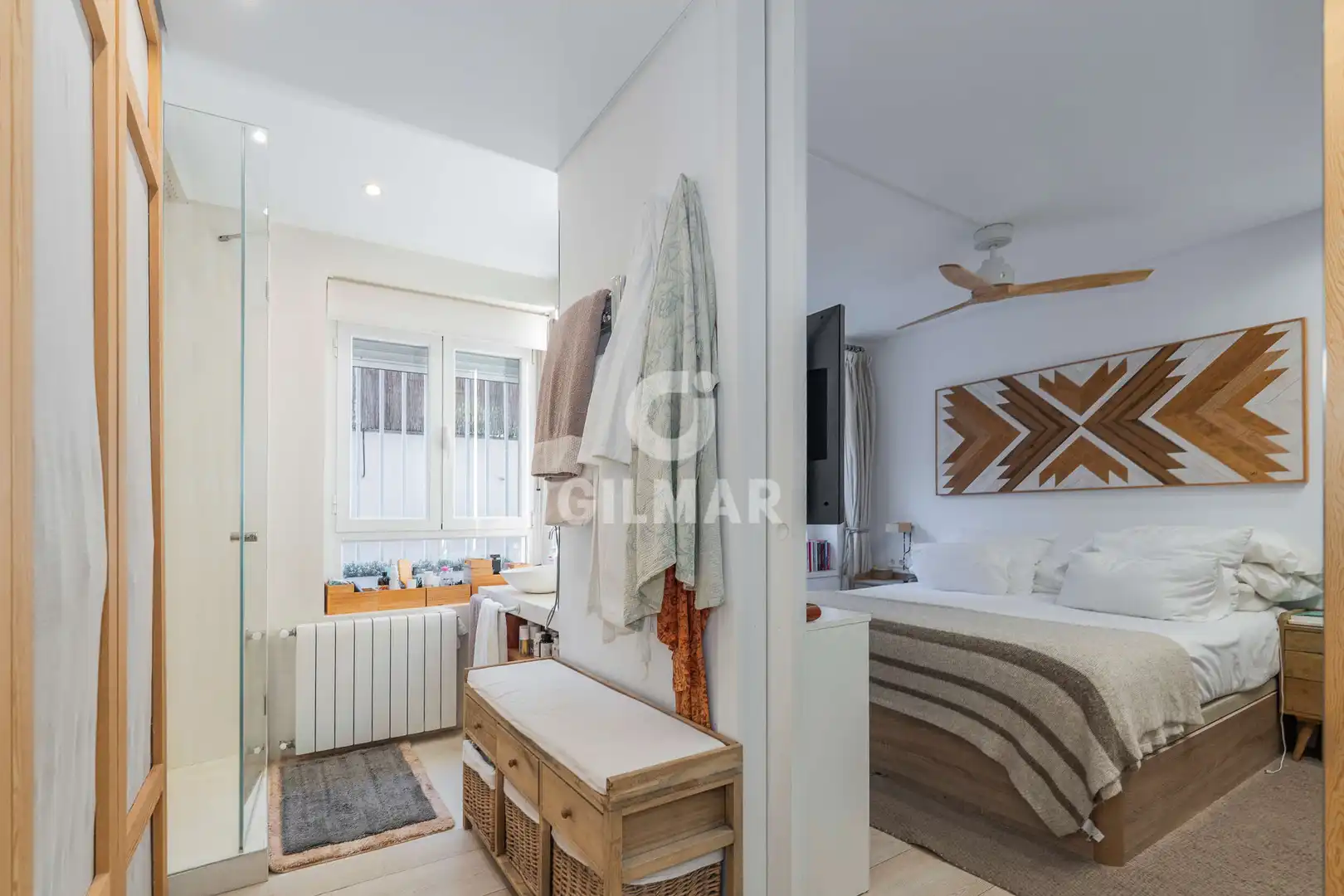 Bedroom of Flat for sale in Madrid  with Heating and Storage room