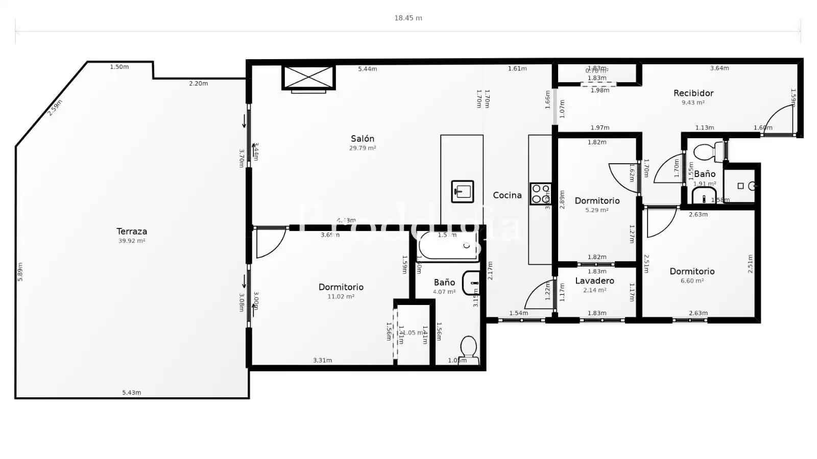 Attic for sale in Barcelona  with Air Conditioner, Heating and Terrace