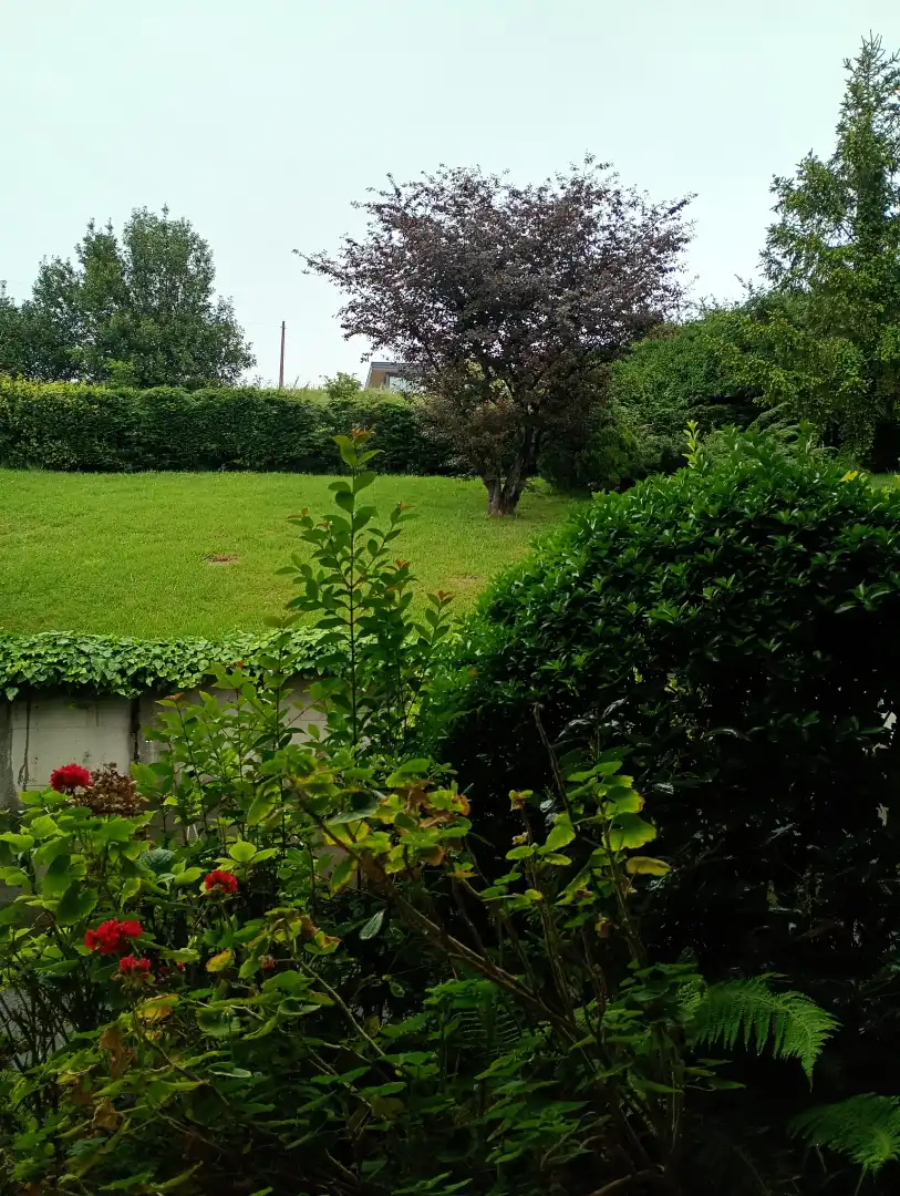 Jardí de Casa adosada en venda en Gijón  amb Calefacció, Jardí privat i Terrassa