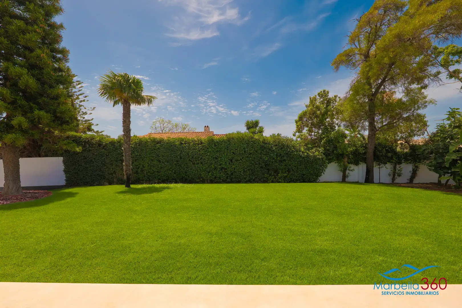 Jardín de Casa o chalet en venta en Estepona con Aire acondicionado, Calefacción y Jardín privado