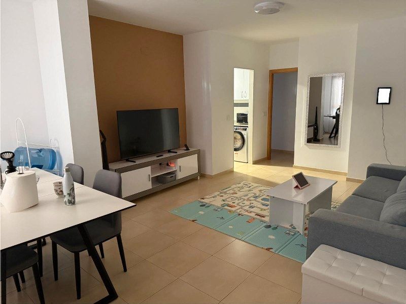 Sala d'estar de Planta baixa en venda en Cullera amb Aire condicionat, Calefacció i Moblat