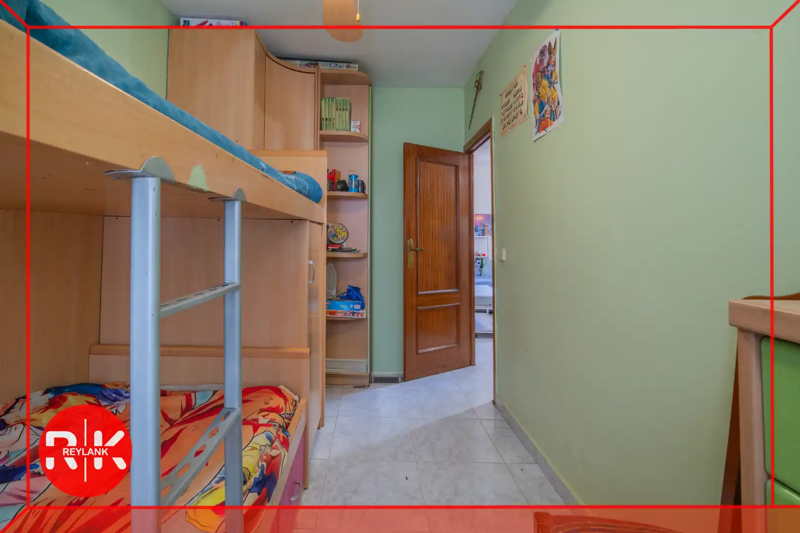 Schlafzimmer von Wohnung zum Verkauf in Coslada mit Klimaanlage