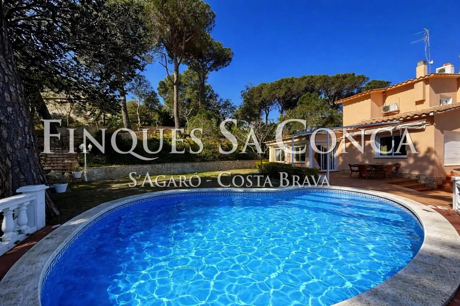 Piscina de Casa o xalet en venda en Calonge i Sant Antoni