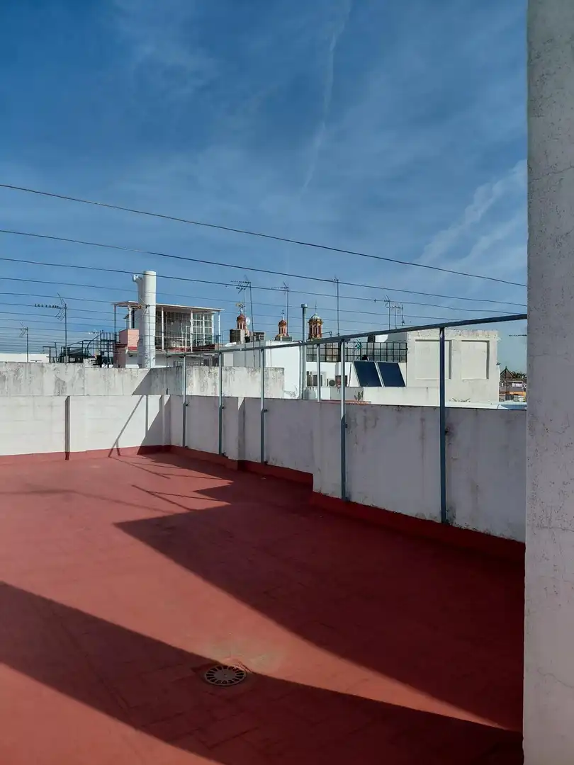 Terrace of Flat for sale in Sevilla  with Air Conditioner, Heating and Storage room