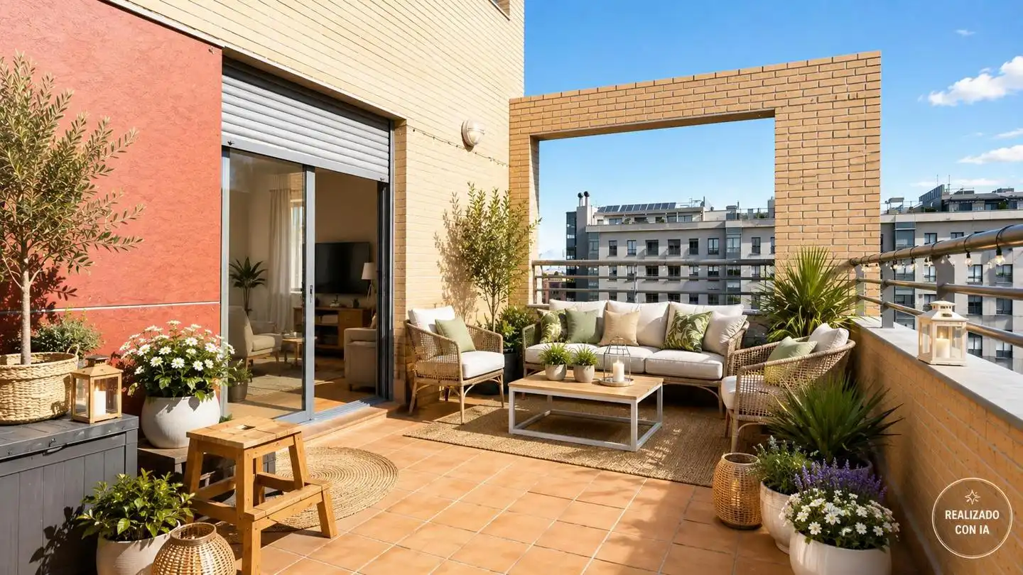 Terraza de Ático en venta en Madrid con Calefacción, Terraza y Trastero
