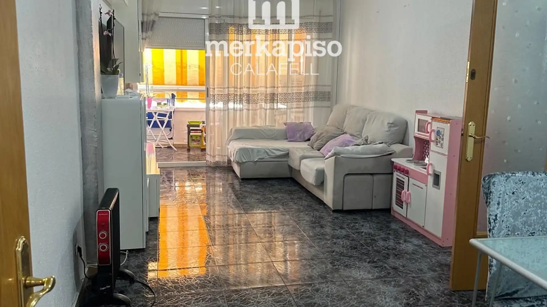 Living room of Flat for sale in Torredembarra  with Air Conditioner and Terrace