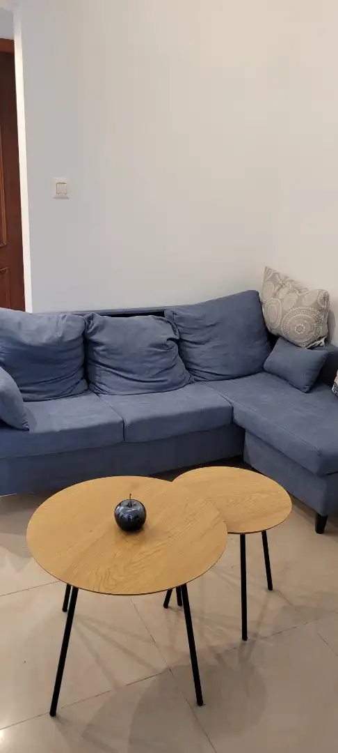 Sala de estar de Piso de alquiler en Cuenca con Calefacción, Parquet y Amueblado