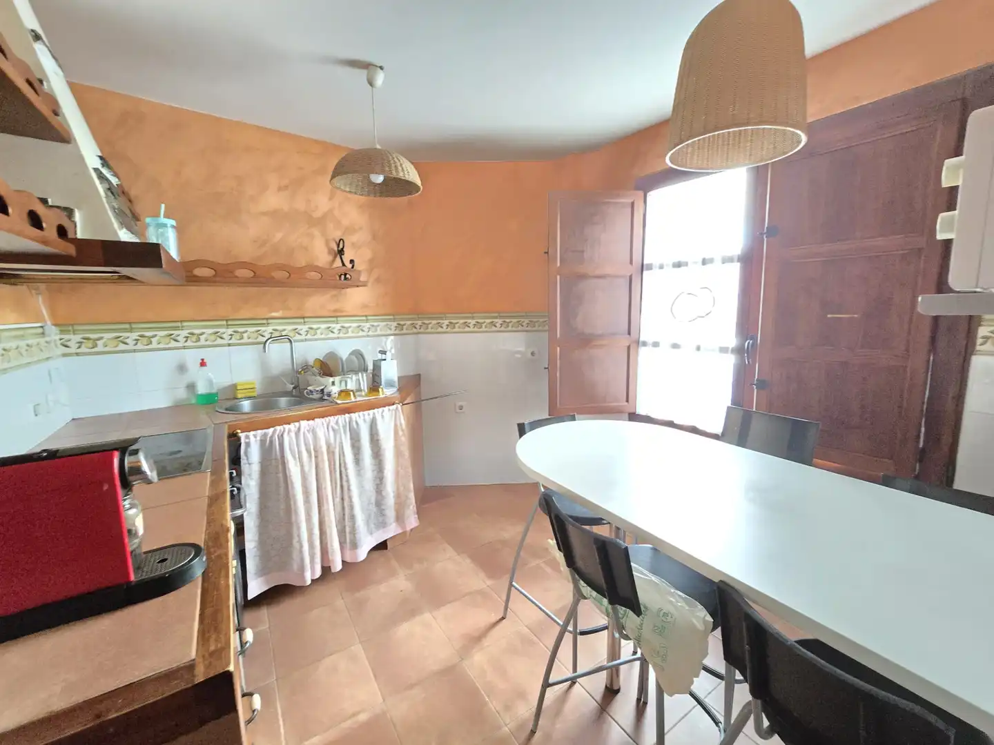 Cocina de Casa adosada en venta en Olmeda de las Fuentes con Calefacción