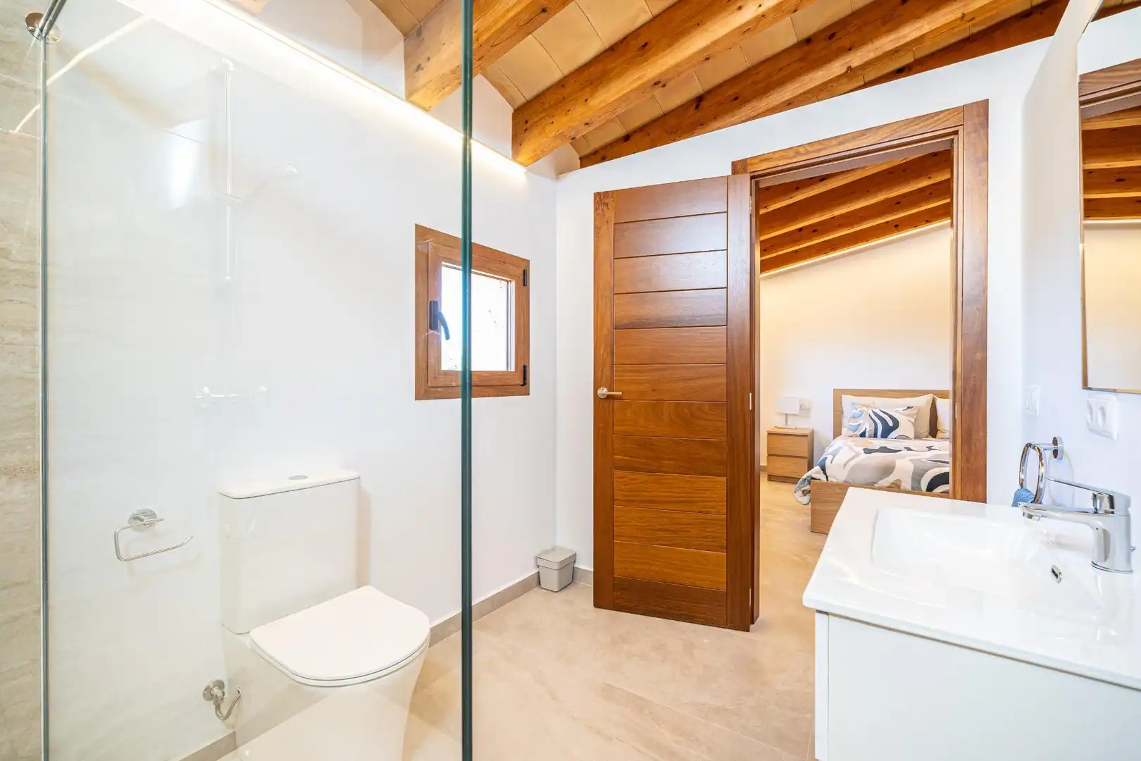 Baño de Finca rústica de alquiler en Llucmajor