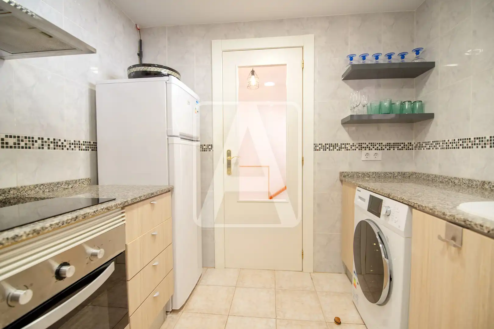 Cuina de Apartament en venda en Calpe / Calp amb Aire condicionat, Terrassa i Traster