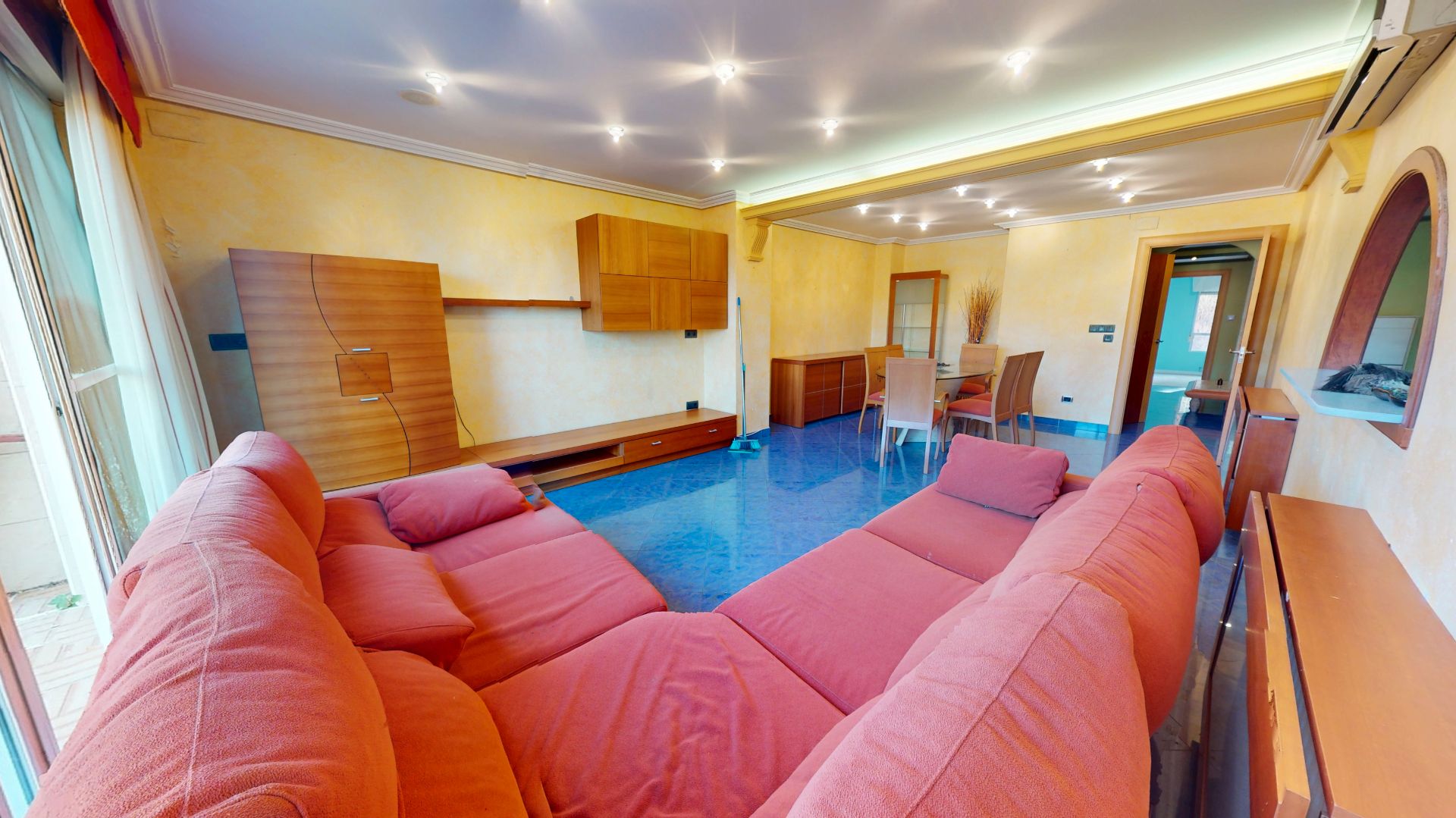 Sala d'estar de Pis en venda en Alcoy / Alcoi amb Aire condicionat, Calefacció i Terrassa