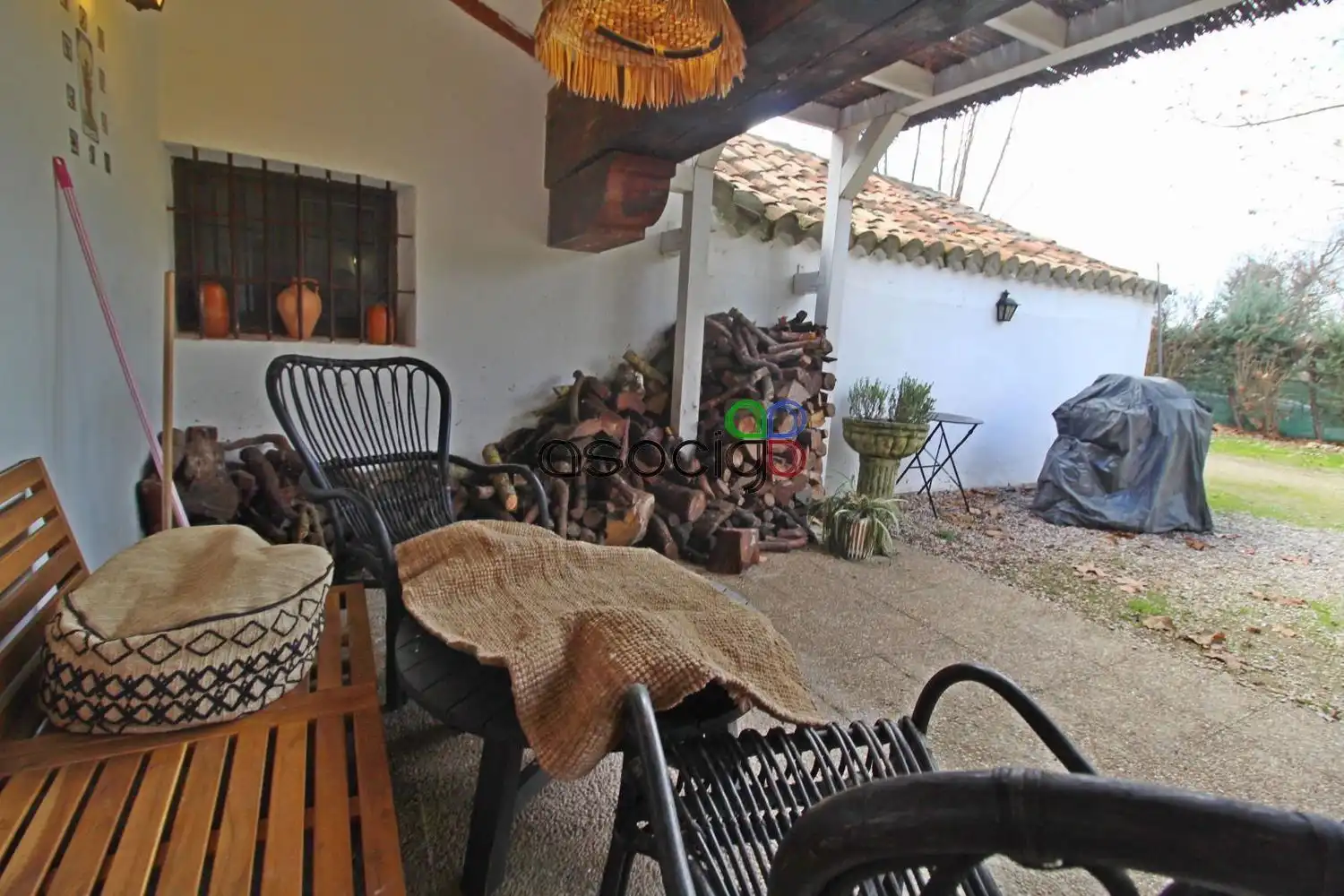 Jardín de Casa o chalet en venta en Heras de Ayuso con Jardín privado, Terraza y Piscina
