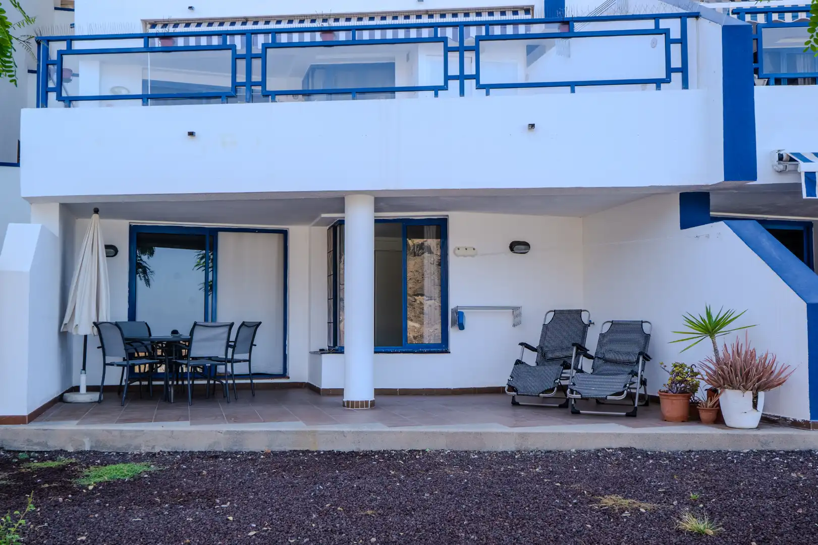Terrassa de Apartament en venda en Mogán amb Aire condicionat, Terrassa i Moblat