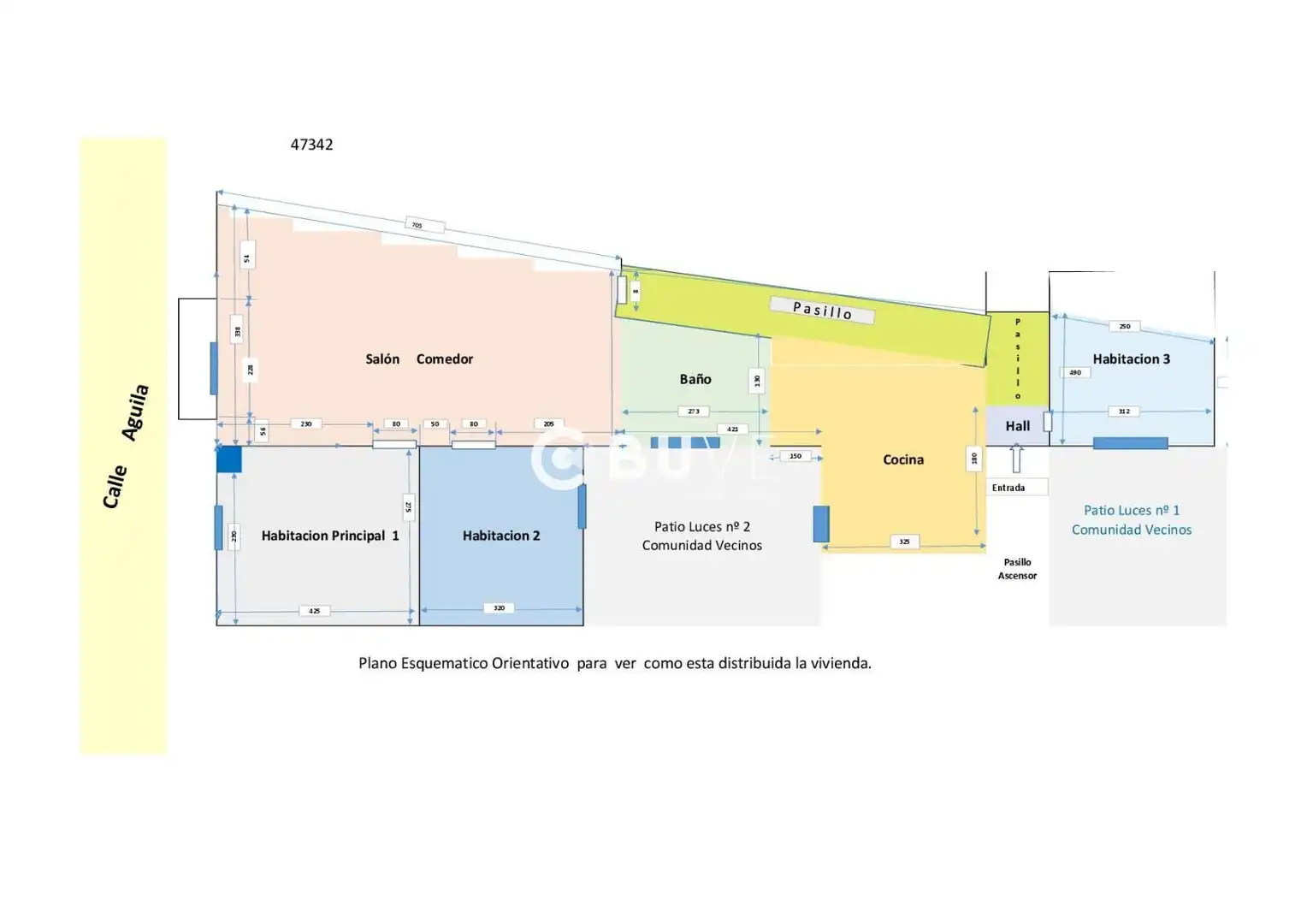 Flat with lift for sale in AGUILA, imagen 54