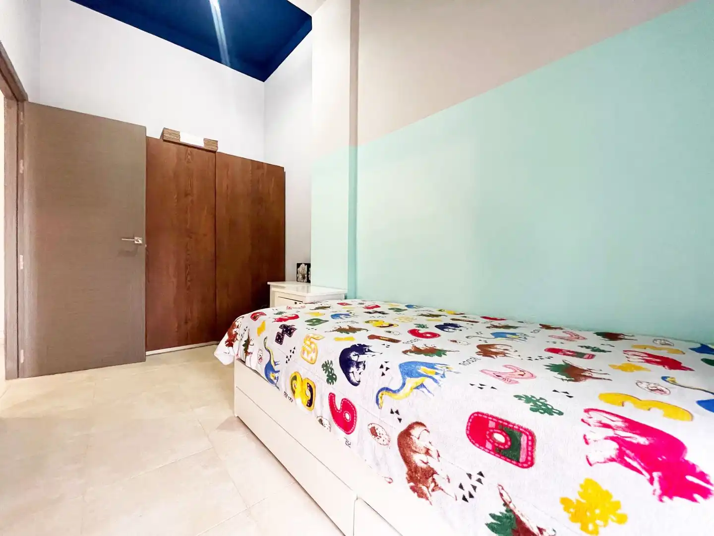 Schlafzimmer von Wohnung zum Verkauf in Colmenar mit Klimaanlage, Heizung und Terrasse